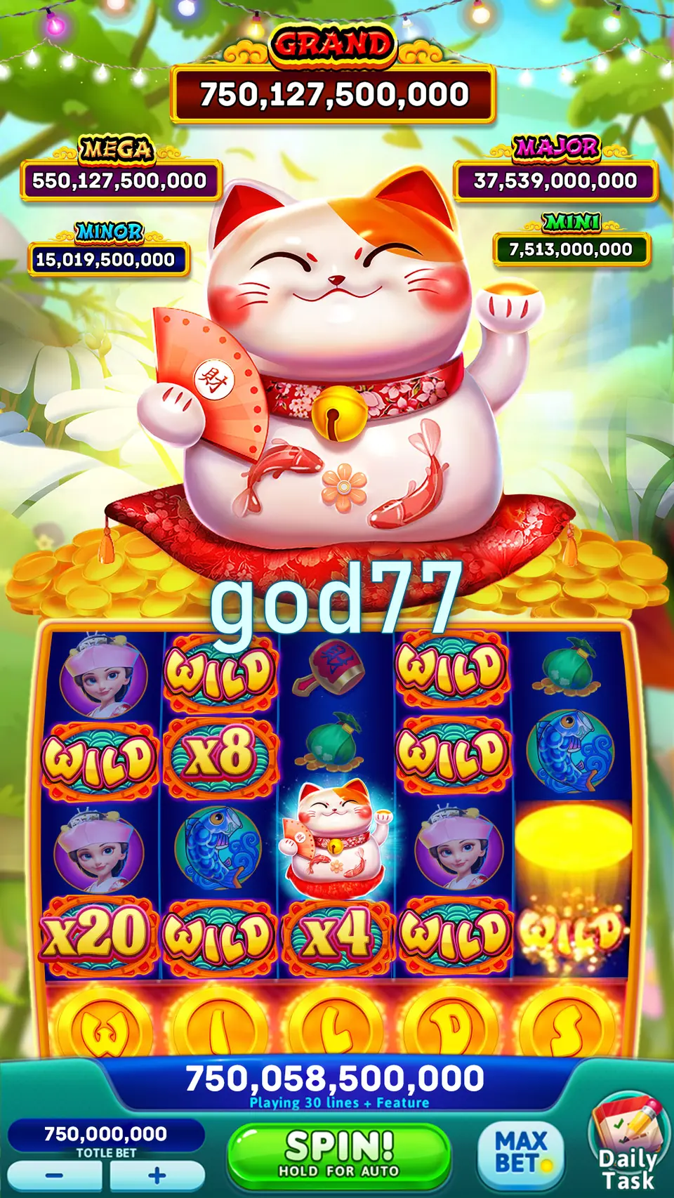 god77 Tangkapan Layar